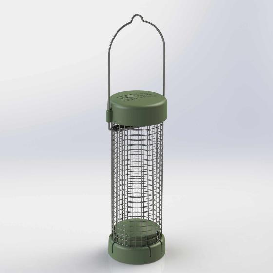 RSPB Classic easy-clean nut and nibble feeder - small product photo Front View - additional image 1 L