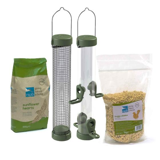 Premium Shepherd's Crook Feeding Station Bundle - RSPB Shop