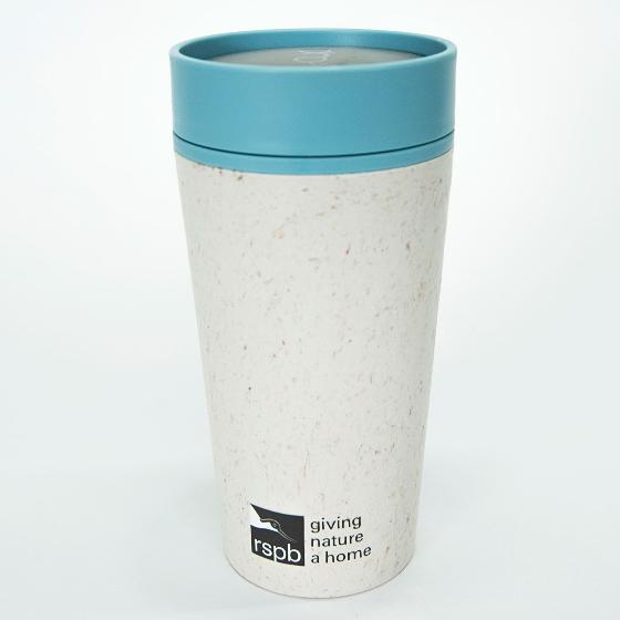 RSPB Circular&Co. reusable leak proof insulated mug, 340ml product photo Front View - additional image 1 L