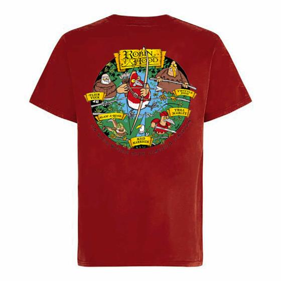 Robin Hood T-Shirt Red, Weirdfish product photo Default L
