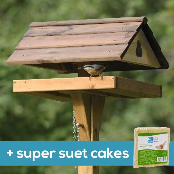 Adjus-table bird table & super suet cakes product photo Default L