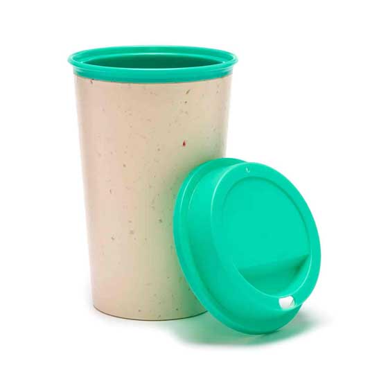 Circular & Co. recycled reusable cup mint product photo Side View -  - additional image 3 L