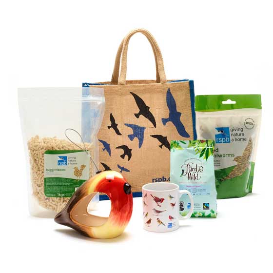 Bird watching coffee break gift hamper