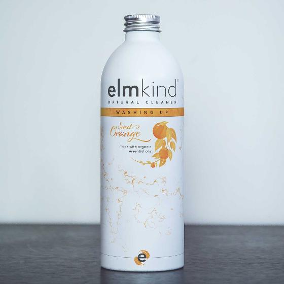 Elmkind sweet orange washing up liquid product photo