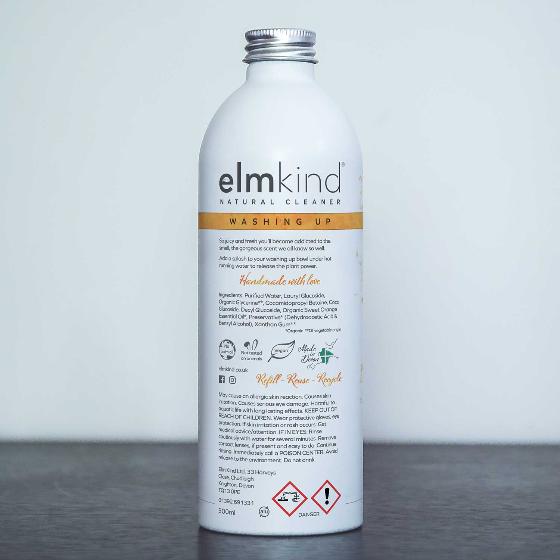 Elmkind sweet orange washing up liquid product photo additional image 4 L