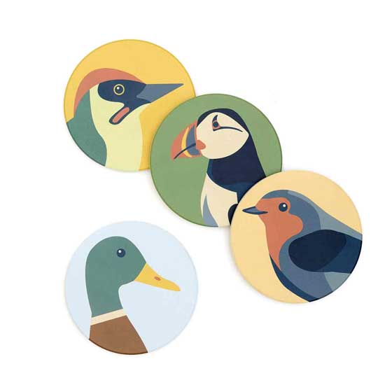 RSPB Free as a bird coasters 2022 product photo additional image 4 L