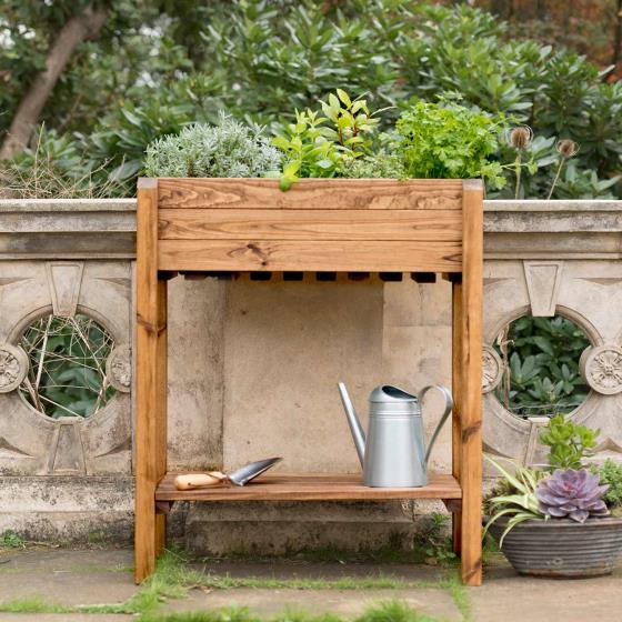 Herb planter - RSPB Garden furniture, Lodge Collection product photo Front View - additional image 1 L