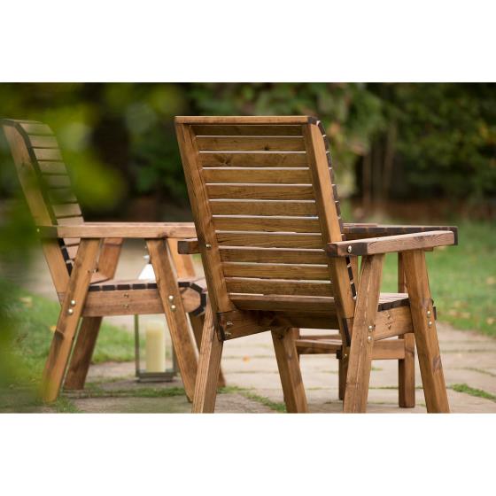 Love seat - RSPB Garden furniture, Lodge Collection product photo additional image 4 L