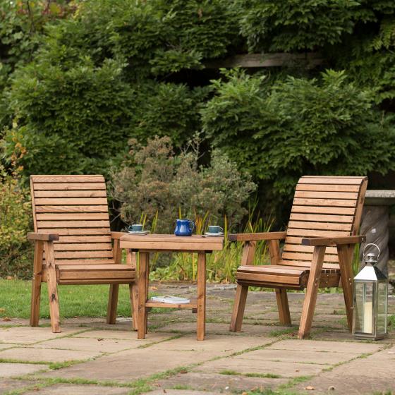 Love seat - RSPB Garden furniture, Lodge Collection product photo additional image 5 L