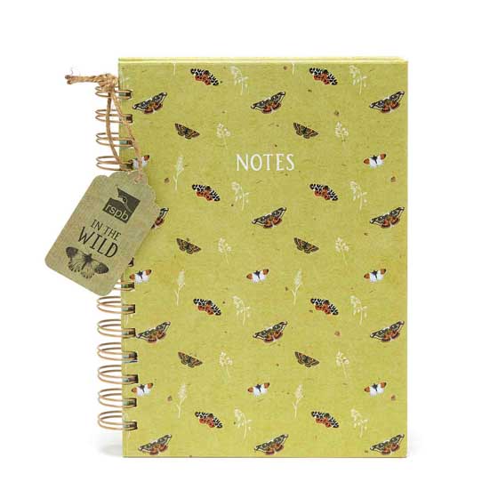 RSPB In the wild A5 moth and butterfly notebook product photo Side View -  - additional image 3 L