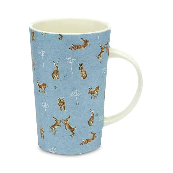 RSPB In the wild hares latte mug product photo Default L