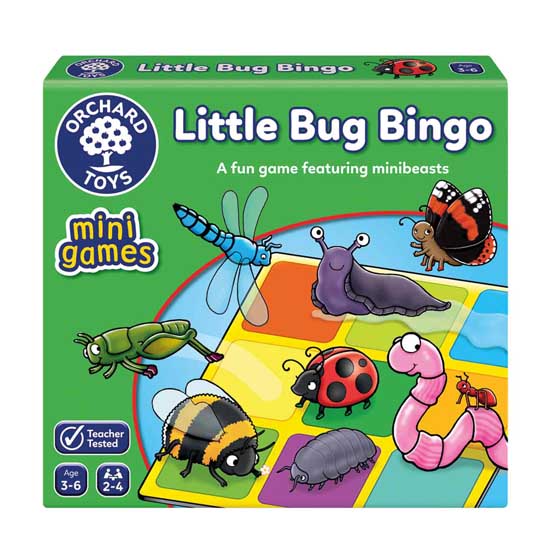 Little bug bingo game product photo
