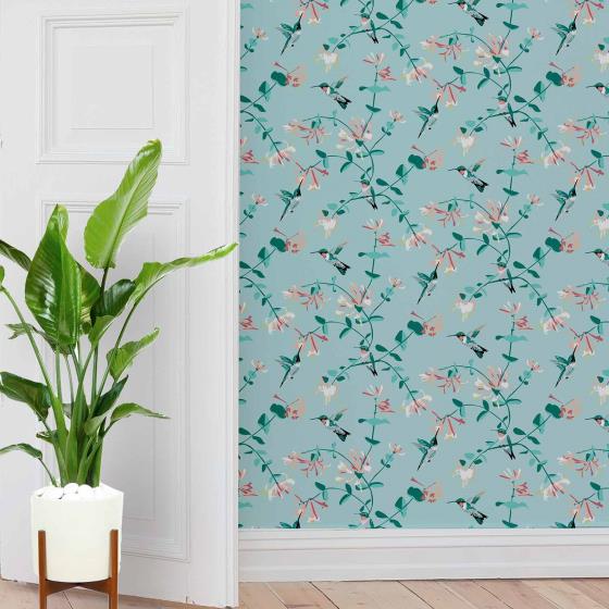 Lorna Syson wallpaper, mint product photo