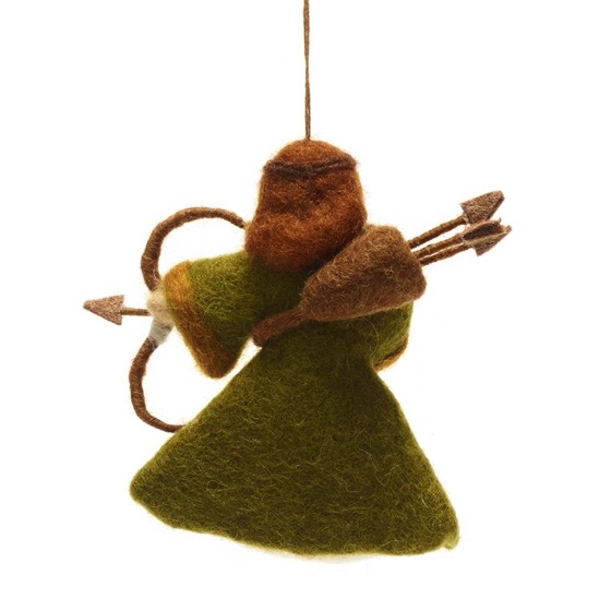 Maid Marian Christmas tree hanging decoration product photo Side View -  - additional image 3 L