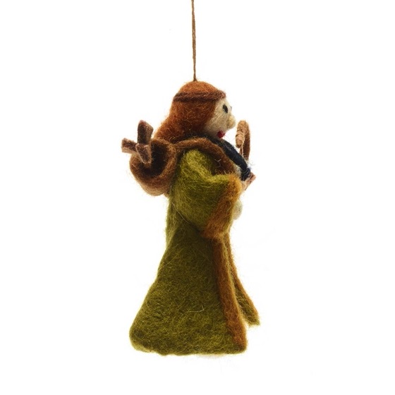 Maid Marian Christmas tree hanging decoration product photo Back View -  - additional image 2 L