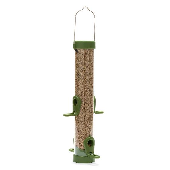 Classic easy-clean medium seed feeder with 1.8kg sunflower hearts product photo Front View - additional image 1 L