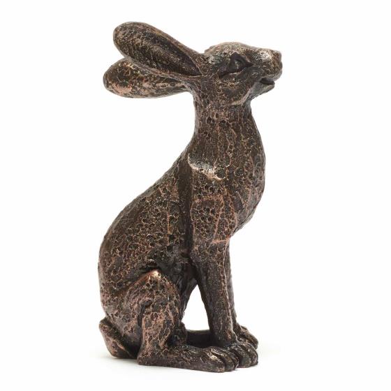 Mini alert hare sculpture product photo Side View -  - additional image 3 L