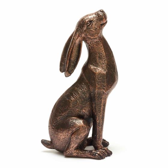 Moongazing hare sculpture product photo Side View -  - additional image 3 L