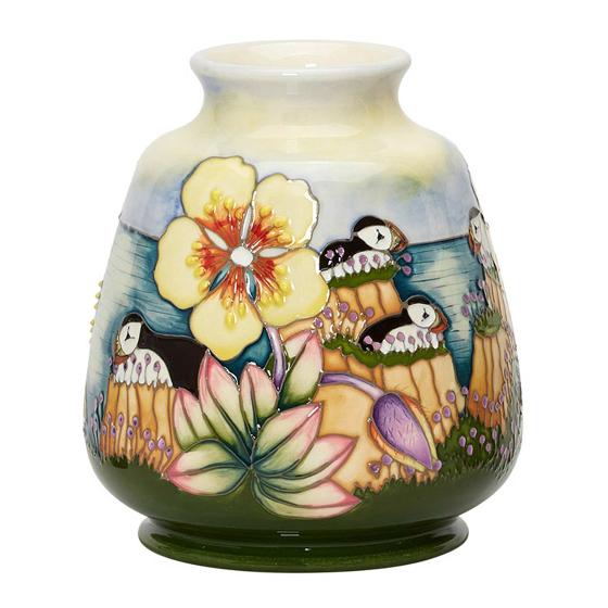 Moorcroft Vase Spotted Rock Rose Moorcroft Pottery Save Nature While You Shop