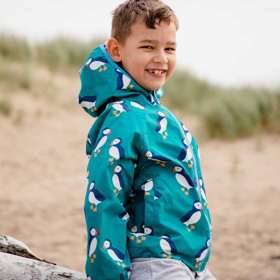 EcoLight Rain Jacket by Muddy Puddles, 3-4 years - RSPB Shop