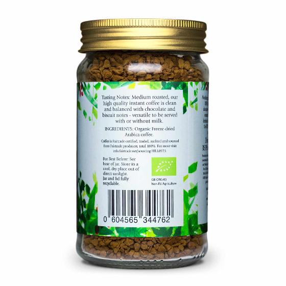 Instant coffee, organic seasonal blend product photo Side View -  - additional image 3 L