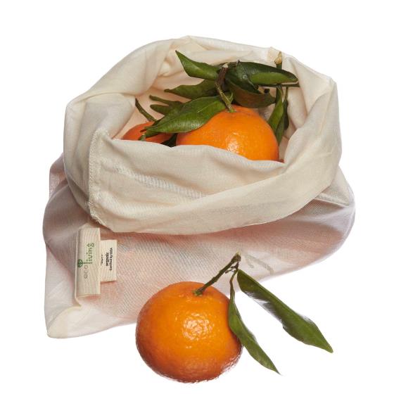 Organic produce & bread bags - 3 pack product photo additional image 5 L