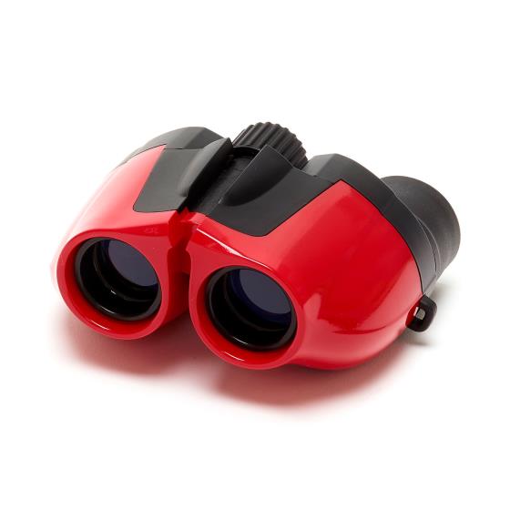 Puffin Jr children's binoculars, red product photo Back View -  - additional image 2 L