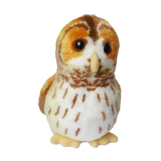 RSPB soft toy singing tawny owl product photo Default L