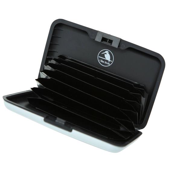 RFID credit card protection wallet, owl product photo Side View -  - additional image 3 L