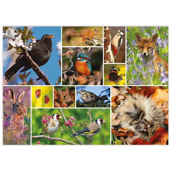 RSPB British wildlife jigsaw product photo Side View -  - additional image 3 L