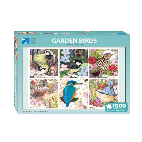RSPB Garden birds jigsaw product photo