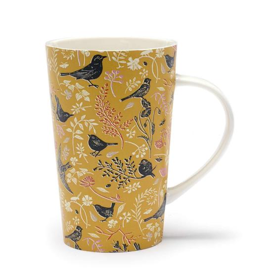 RSPB Nature's print birds latte mug product photo Default L