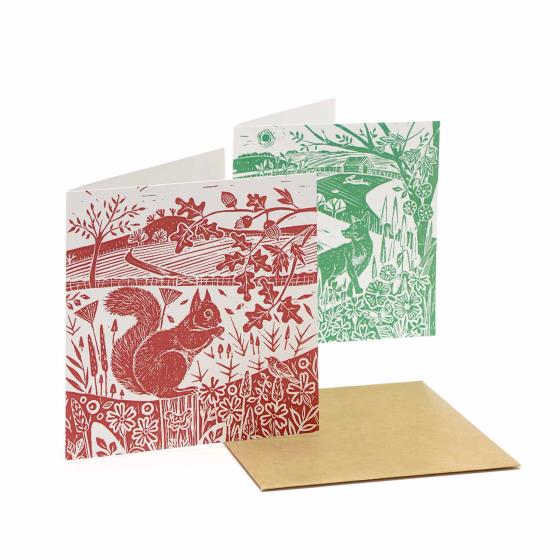 RSPB Nature's print landscape notecards pack product photo