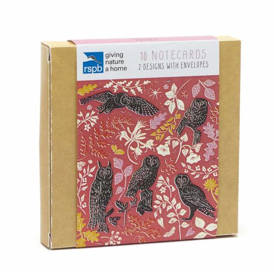 RSPB Nature's print wildlife notecard pack product photo Side View -  - additional image 3 L