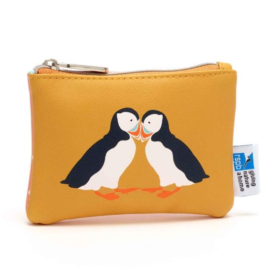 RSPB Puffins coin purse product photo