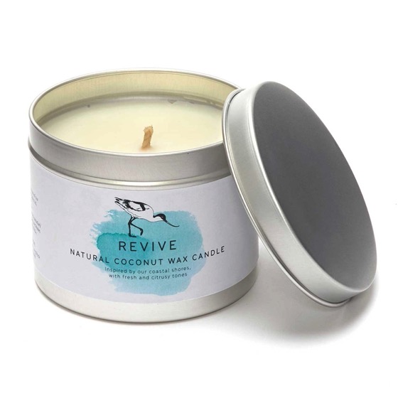 RSPB Revive candle tin 185g product photo Side View -  - additional image 3 L