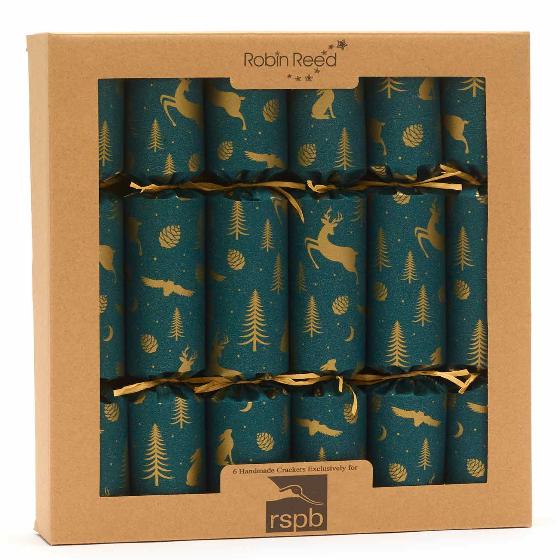 Secret forest recycled crackers - box of six product photo