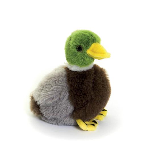 Mallard duck cuddly toy, eco product photo Default L