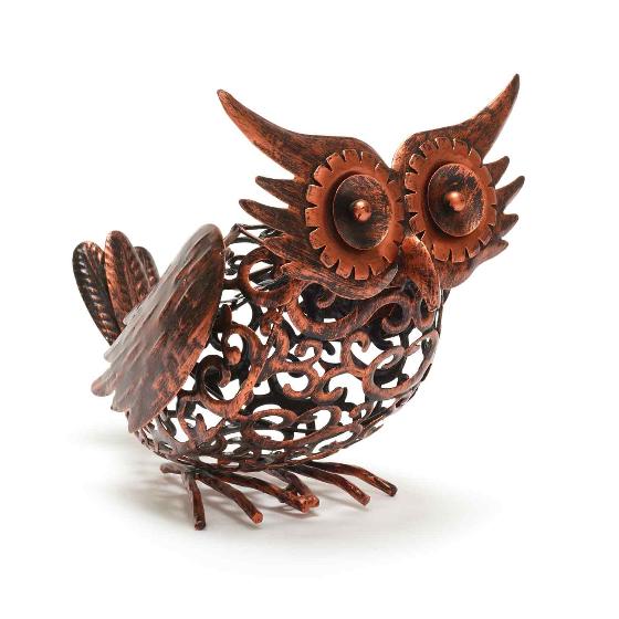 Owl solar light product photo Side View -  - additional image 3 L