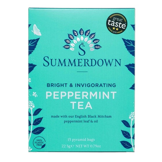 Summerdown peppermint tea bags product photo