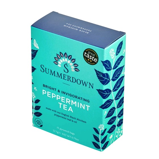 Summerdown peppermint tea bags product photo Side View -  - additional image 3 L