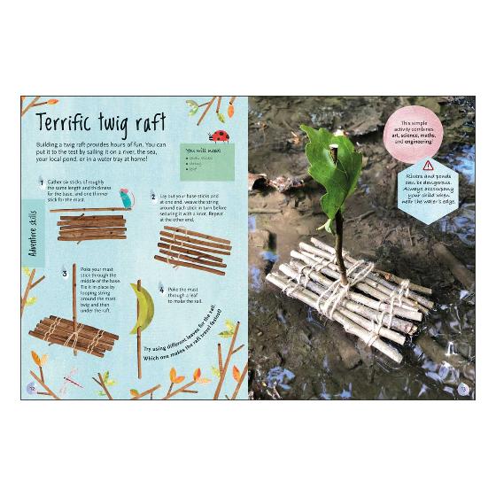 The Nature Adventure Book: 40 activities to do outdoors product photo additional image 4 L