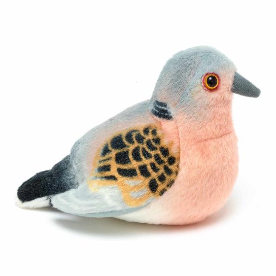 RSPB singing turtle dove soft toy product photo Side View -  - additional image 3 L