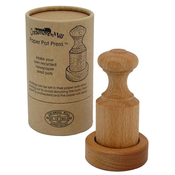 Wooden paper pot press product photo Default L