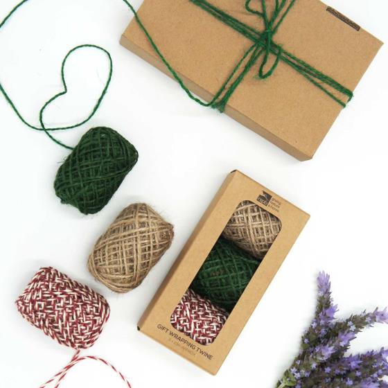 Wrap accessories pack, mixed hemp string product photo Back View -  - additional image 2 L