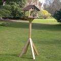 Country barn bird table product photo Front View - additional image 1 T