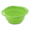 Dog travel bowl - collapsible silicone product photo