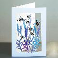 Bee laser cut card product photo