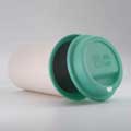 Circular & Co. recycled reusable cup mint product photo Back View -  - additional image 2 T