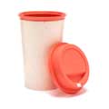 Circular & Co. recycled reusable cup coral product photo Side View -  - additional image 3 T